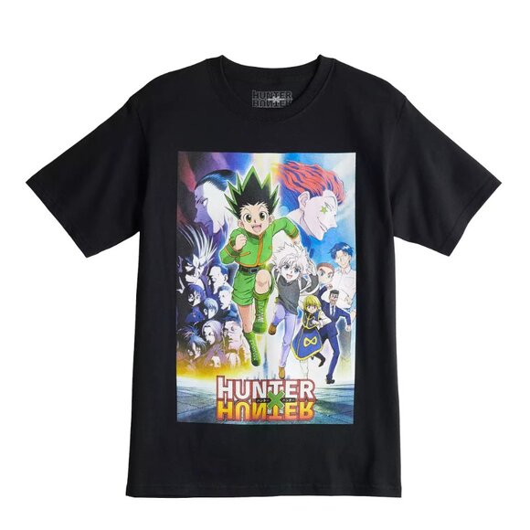 Men's Hunter X Hunter Black GraphicTee Size XXL NWT - Picture 1 of 3